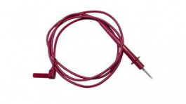 BU-2241-D-48-2, Test Lead, Red, Stainless Steel/Nickel-Plated Brass, 1.22m, MUELLER