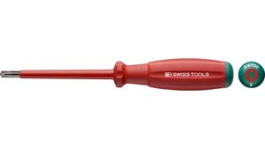 PB 58180.2-100, SwissGrip VDE Screwdriver PZ2/SL Insulated, PB Swiss Tools
