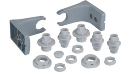 975 890 37, Fixing bow 4 tier, grey, WERMA Signaltechnik