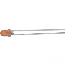 HLMP-1601, LED with resistor red 3 mm (T1) 12 V, Broadcom (Avago)