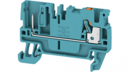1513990000, APGTB 2.5 FT 2C/1 BL terminal block a push-in, 0.5...2.5 mm2 800 vac 24 a blue, Weidmuller
