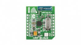 MIKROE-1304, nRF C Click 2.4 GHz Transceiver Development Board 3.3V, MikroElektronika