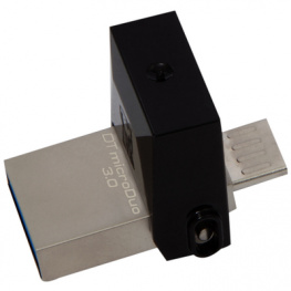 DTDUO3/64GB, USB Stick DataTraveler MicroDuo 3.0 64 GB черный, Kingston