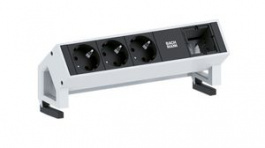 902.200, Desk Outlet with Custom Module DESK 2 3x DE Type F (CEE 7/3) Socket - GST18i3 Pl, Bachmann