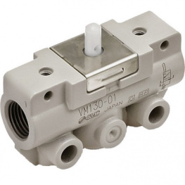 VM230-F02-00A, Mechanical valve 3/2 G1/4, SMC PNEUMATICS