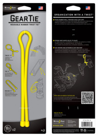 GEAR TIE 18-YELLOW, Gear Tie 18" Yellow, Nite Ize