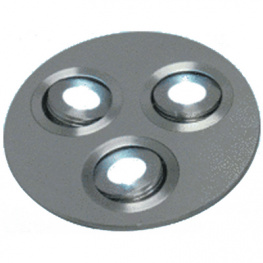 62515308, LED recess-mounted frame round 3x, Barthelme