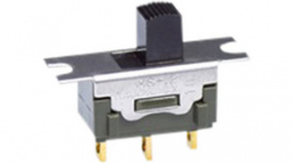 MS12AFG01, Переключатель: движковый; Пол: 2; SPDT; 0,4A/28ВAC; 0,4A/28ВDC, NKK Switches (NIKKAI, Nihon)