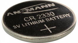1516-0009, Lithium Button Cell Battery,&nbsp;&nbsp;Lithium Manganese Dioxide, 3 V, Ansmann