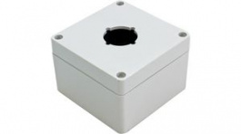 1554PB1, Watertight Pushbutton Enclosure, 30.5 mm, Polycarbonate, Hammond