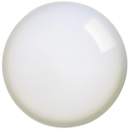 RS 14 L WHITE, Wall and ceiling light fixture white, Steinel