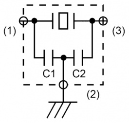 CSTLS4M00G56-B0, Resonator 3 pin 4 MHz, Murata