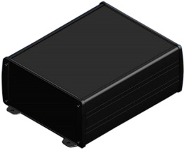 TEKAM 52L-E.9, Profile housing black 200 x 167 x 82 mm ABS/PC, Teko