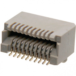 1888247-1, SFP+ socket, angled 20P, TE Connectivity