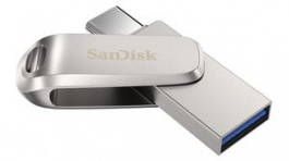 SDDDC4-512G-G46, USB Stick, Ultra Dual Drive Luxe, 512GB, USB 3.1, Silver, Sandisk