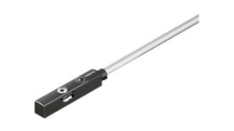 SDBT-MSX-1L-PU-E-2.5-N-LE, Hall Effect Proximity Sensor, PNP Open End SDBT, 10 ... 30V, 100mA, Screw, Festo