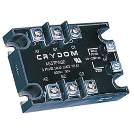 D53TP50D, Реле: полупроводниковое; Uупр:3?32ВDC; 50А; 48?530ВAC; 3-фазное, Sensata