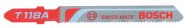 T118A HSS [5 шт], Jigsaw blades PU=5 ST, Bosch