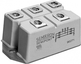 SKD62/18, Диодный мост; 1,8кВ; 60А; G36,SEMIPONT3; на провод, SEMIKRON