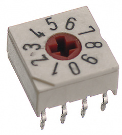 P60ATHR-701V, PCB coding switch BCD, Hartmann