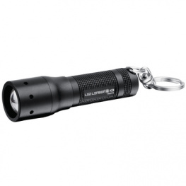 Key fob torch 4 x V13GA black, Key fob torch black, LED Lenser