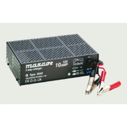 2043 48V, Charger for lead-acid batt. 2.5A, Desktop, 3-step charge control, Mascot