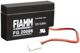 FG20086, Lead-acid battery 12 V 0.8 Ah, FIAMM