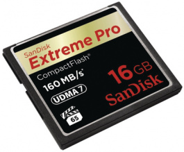SDCFXPS-016G-X46, Карта Extreme Pro CompactFlash 16 GB, Sandisk