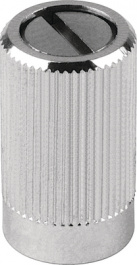 487.3, Rotary knob brass chrome-plated 8 mm, Mentor