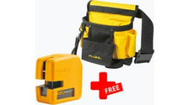 180LG-TBELT + FLUKE-180LG, Cross-Line Laser Level + FREE Toolbelt Horizontal / Vertical 510 nm&nbsp;&nbsp;Green, Fluke