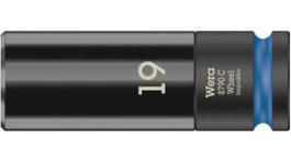 05004591001, Hex Socket, 19mm, 1/2", Wera Tools