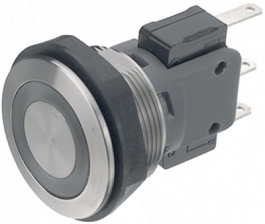 1241.6664.1122000, Переключатель: антивандальный; Положения: 2; SPDT; 3A/250ВAC; IP67, Schurter