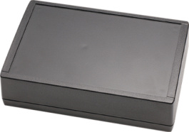 PS36-150 KIT BLACK, Plastic enclosure black 147 x 81 x 38 mm ABS, Pactec