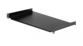 CABSHELF1U10, Cantilever Tray, Steel, 250mm, Black, StarTech.com