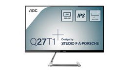 Q27T1, Monitor, Porsche Design, 27 " (68.6 cm), 2560 x 1440, IPS, 16:9, AOC