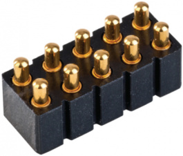 FKB 5322/2-10-65, Spring contact 3.5 A 12.4 mm Round Head, Hartmann