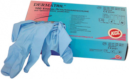 DERMATRIL [100 шт], Protecting gloves 10/XL PU=100 ST, KCL