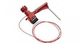 51388, Large Universal Valve Lockout with Nylon Cable & Blocking Arm, Brady