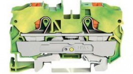 2210-1207, Ground Terminal, Cage Clamp, 2 Poles, 0.5 ... 16mm\x1a, Wago