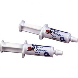 CW2500, Защитное покрытие; шприцы с компонентами А и В; 7,4г, Chemtronics