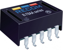 R-78AA5.0-0.5SMD, Преобразователь: DC/DC; 2,5Вт; Uвх: 6,5?32В; Uвых: 5ВDC; Iвых: 500мА, RECOM