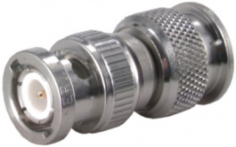 32 BNC-TNC-50-1/133 NE, Straight Adapter, BNC Plug - TNC Plug, 50Ohm, Huber+Suhner