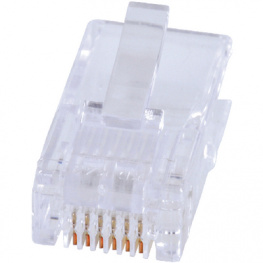 87281-6103, Modular plug long RJ45 8P6C unshielded, Molex