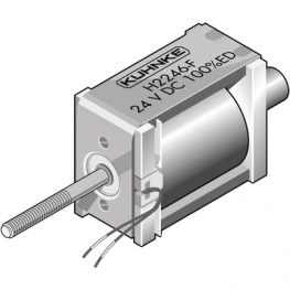 H2286-R-F-24V100%, Solenoid Actuator 5 mm 2.5 N 0.6 N 5.2 W, Kuhnke
