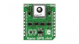 MIKROE-1912, Nano GPS Click Development Board 5V, MikroElektronika