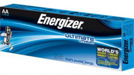 E301536100 [10 шт], Ultimate Lithium Battery Mignon 1.5 V 3000 mAh PU=Pack of 10 pieces, Energizer