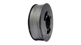 RND 705-00022, 3D Printer Filament, PLA, 1.75mm, Silver, 1kg, RND Lab