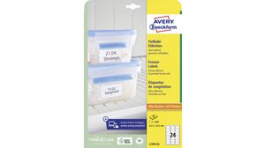 L7970-25 [24 шт], Label, Paper, 63.5 x 33.9mm, 25x 24pcs, White, Zweckform