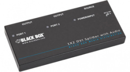 AVSP-DVI1X2, DVI-D Splitter 1 x 2, Black Box