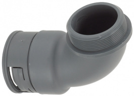 VP-BRG-12P11, Conduit fittingNW12 PG11 grey 90 deg, Reiku